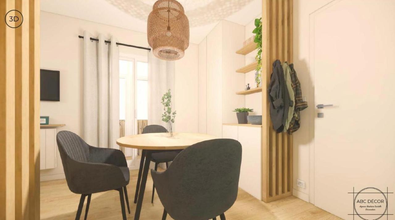 Le Phare Ouest - 80 M De La Mer - Vue Ocean Sur Le Balcon - Entierement Renove - Internet Haut Debit - Nouveau 普洛埃默尔 外观 照片