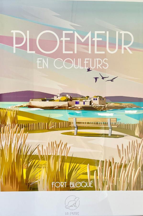 Le Phare Ouest - 80 M De La Mer - Vue Ocean Sur Le Balcon - Entierement Renove - Internet Haut Debit - Nouveau 普洛埃默尔 外观 照片